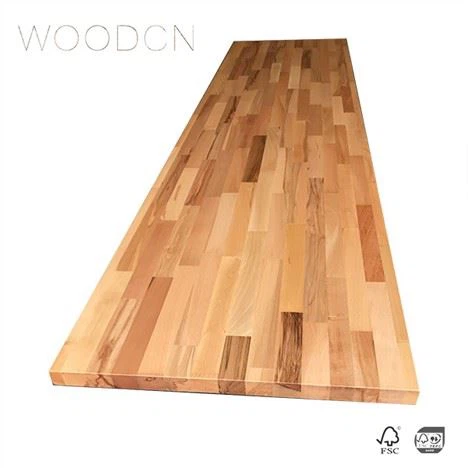 Bänkskiva för slaktblock i massiv bok