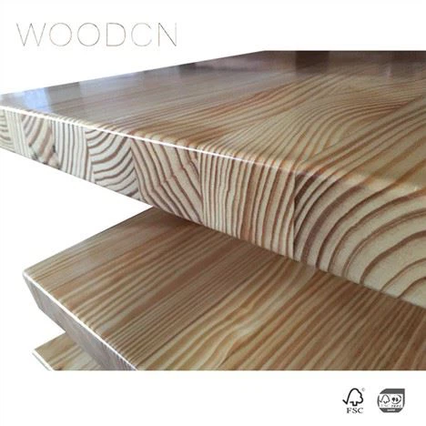 Massiv furu Butcher Block bänkskiva