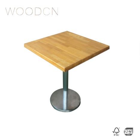 Bordsfot i rostfritt stål