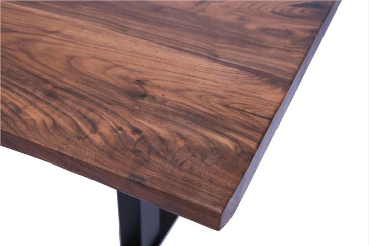 China Black Walnut Wood Live Edge Office Desk Manufacturers