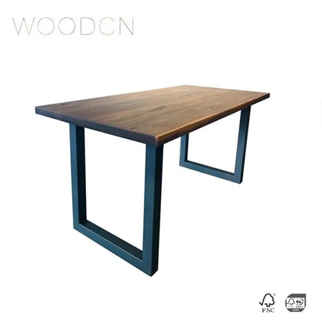 Tebord i bok trä Butcher Block