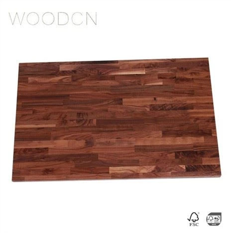 Black Walnut Butcher Block Wood Matbord