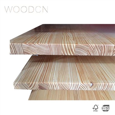 Pine Wood Butcher Block Kitchen Top