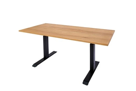 Vit ekfaner kontorsbord
