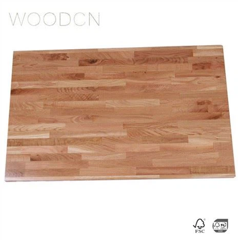 White Oak Wood Butcher Block Matbordsskiva