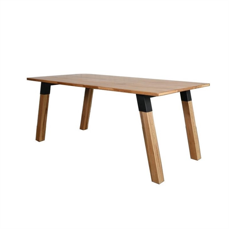 Skrivbordsskiva i vit ek