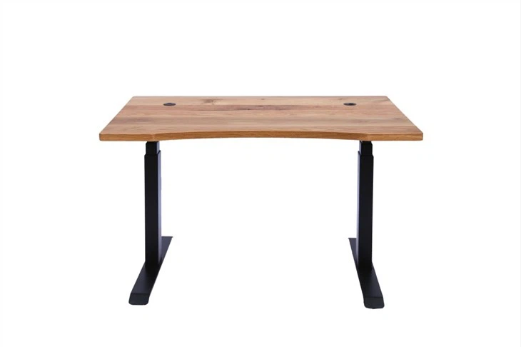 White Oak Wood Edge Glued Office Desk Factory