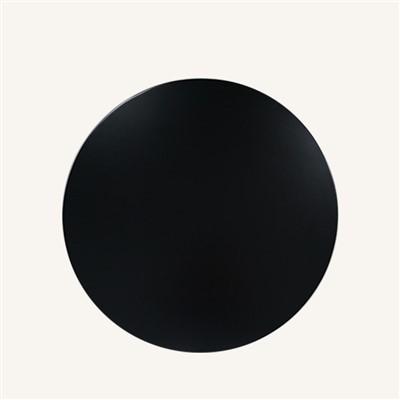 Solid bok trä runda matbordstopp