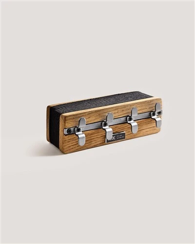 Solid Oak Wood Wire Organizer Office Furniture Accessory